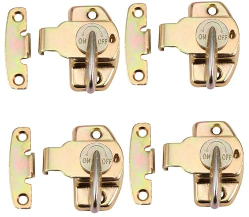 SHINEOFI 4 Sätze Einstellbare Tischverbindung mit Federmechanismus für Stabile und Sichere Verbindung von Tischplatten Installieren für Verschiedene Tischformen und Hochwertigem