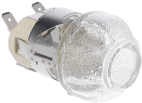 ensipart Backofenlampe kompatibel mit Electrolux 8087690023 oben Lampe Fassung Kalotte für Backofen kompatibel mit Küppersbusch 546880