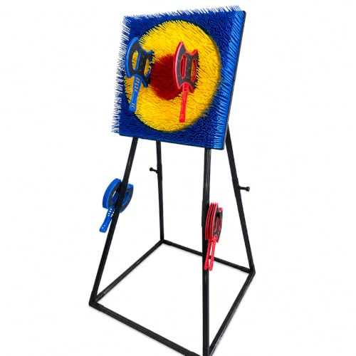 RHMM Axe Throwing Set – Indoor & Outdoor Target Game for Kids and Adults, Safe Axe Tossing Challenge Toy, Family Garden Party Game, Skill & Accuracy Training Activity Gift