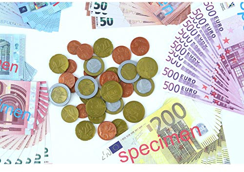 Eduplay 120072 Spielgeld Euro, Mehrfarbig