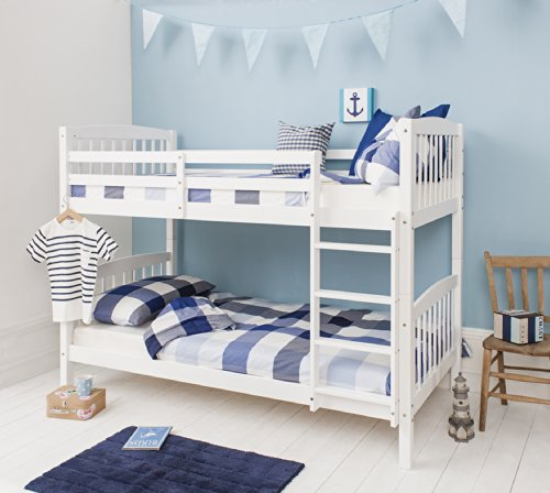 Noa and Nani Bunk Bed Wooden Single Pine Can be split into 2 singles Brighton