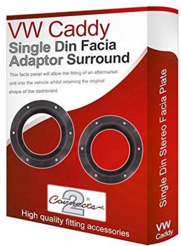 VW Caddy Speaker Adapter Pods Front Door 17Cm Fitting Rings Adaptors