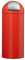 Rossignol 57422 Push Poubelle Métal Rouge 45 L
