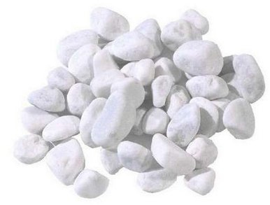 Kieselsteine Von Marmor weiß Carrara in Säcke Steine Dekoration Garten Ornament, verschiedenen Größen – Sack 10 kg 15/25 mm