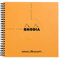 Rhodia 193638C Reverse Book (Dot Grid, quadratisch, ideal für Ihre Notizen, 21 x 21 cm, 80 Blatt) 1 Stück orange