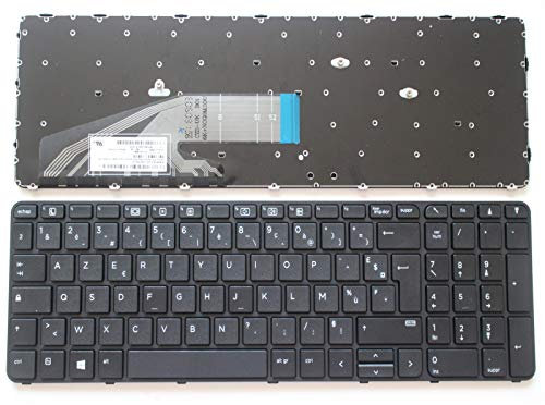 AZERTY Français Clavier pour HP ProBook 450 G3, 455 G3, 470 G3, 450 G4, 455 G4, 470 G4, 650 G2, 650 G3, 655 G2