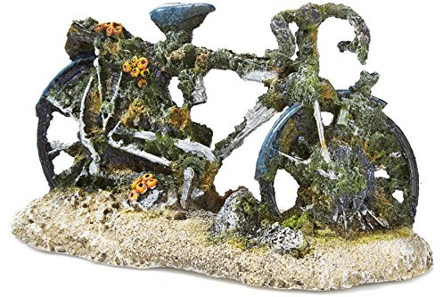 CLASSIC Bicycle Wreckage Aquarium Ornament