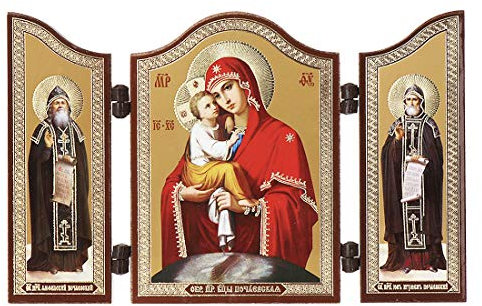 NKlaus 1406 GM von Pochaev christliche Ikone Pochaevskaja Bogorodica reise Altar