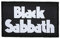 Black Sabbath Classic Logo Aufnäher Patch Gewebt & Lizenziert !!