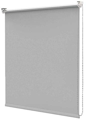Tenda a Rullo Avvolgibile Porta Finestra Casa Ufficio Parete Soffitto Mod.TENDARULLO 200X180 GRIGIO