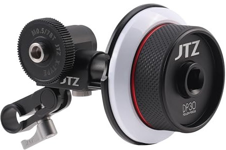 JTZ DP30 - Palanca extractora de lente Cine de una sola varilla de 15 mm para cine y cine DSLR cámara sin espejo, adecuada para cámara Sony Canon Nikon Blackmagic BMPCC 4K 6K