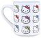 Hello Kitty Faces and Bows - Taza de cerámica (14 oz)