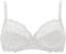 LEPEL 2 Pezzi Reggiseno Donna 250 Belseno in Pizzo Senza Ferretto - Coppa B - C, Bianco 4B