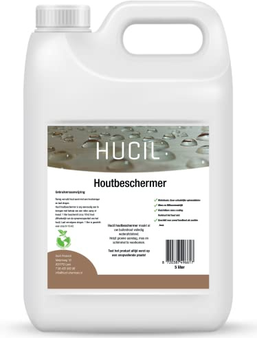 Hucil holzschutz unsichtbar - 5 liter Versiegelung holz und WPC imprägnierung holzimprägnierung