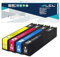 LCL Remanufactured 913A Tintenpatronen kompatibel für Hp 913A L05R95AE F6T77AE F6T79AE F6T78AE für Hp PageWide 352dw MFP 377dw Pro 452dn 452dw 452dwt 477dn 477dw 477dwt 552dw 577dw 577z (KCMY)