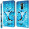 Rapuled Cover per Huawei Mate 20 Lite, Custodia a Libro per Huawei Mate 20 Lite, Flip Caso in PU Pelle Portafoglio Custodia con Slot Carte Protezione Magnetica [Interno TPU Antiurto] (Farfalla 3)