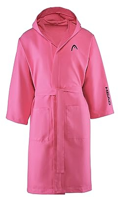SWEET HOME HEAD Active - Bademantel Damen Flauschig und Bademantel Herren Mikrofaser