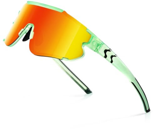 suoso Fahrradbrille-Herren-Damen-Sportbrille-Schnelle Brille-Rave Brille-Polarisierte-Sonnenbrille-Rennrad-UV400 Schutz-Sunglasses-Men-Women-Ski-Mtb Brille-für Fahrrad-Skifahren,14
