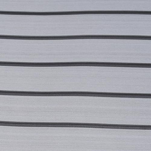 OUBUBY Eva Schaum, Bootsteppich Selbstklebender Teppich für Decks Teak Teppich Deckszubehör Selbstklebender Marine Bodenbelag 90x240cm Geeignet für Bootsdecks, Wohnwagen, Yachten