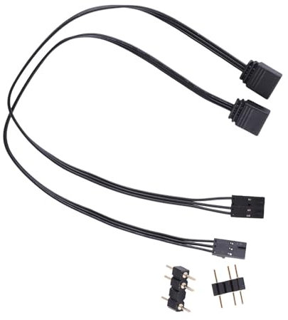 WATERBELINE Adapterkabel Für Corsairs QL LL120 ICUE Controller An ARGB Expanion Beleuchtungskabel Für Computer Und Büro