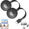 Shengruis Dispositivi di Streaming per TV, TV Box, Cast View, Dispositivo di Casting per TV, Adattatore Display Wireless 1080p, proiettore Schermo Wireless (2 PCS)
