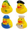 XPEX 4 pièces canard en plastique jouet de bain pour bebe canard de bain Jouet de Bain pour bébé et Enfant Jouet de Bain Canard pour Tout-Petit