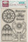 Stamperia - Acrylic Stamp for Scrapbooking, Albums, Card Making, and Bullet Journalling, Transparent, Long Lasting, Easy to Clean, Perfect for Crafts and Gifting (Master of Magic, Gothic Elements)