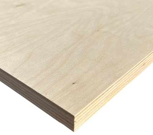Sperrholzplatte im ZUSCHNITT Stärke und Größe wälbar (15mm 50cm x 50cm)