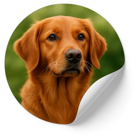 Foto Aufkleber selbst gestalten – Individuelle Sticker mit eigenem Foto, Text oder Logo | Hochwertiger Druck, glänzend & UV-beständig | Für Geschenke, Branding & Büro