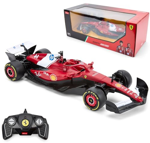 Auto RC Ferrari SF-25 (scala 1:18) – Piloti di 2025 – Charles Leclerc e Lewis Hamilton lottano per la sopravvivenza