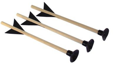 Holzspielerei 73529 - Bolzen mit Saugnapf 25 cm