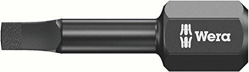 Wera 05073931001 1 x 2 x 25 mm Bits for Square Socket Screw Impact 868/1 IMP DC SB - Silver