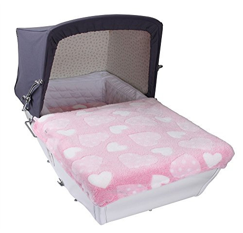 Clair de Lune Herz Cozy Coach Kinderwagen Bezüge
