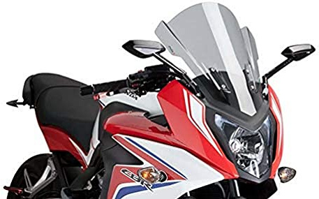 Puig 7595H Touring Windscreen improved wind protection, Smoke