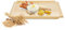 Backbrett 80x60 cm Schneidebrett Teigbrett Nudelbrett Holz Brett