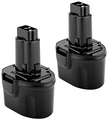 Shentec 2 Pack 3000mAh 7.2V Battery Compatible with Dewalt DW9057 DE9057 DE9085 DW920K DW920K2 DW925K DW925K2 DW968K, 7.2V Ni-MH Battery