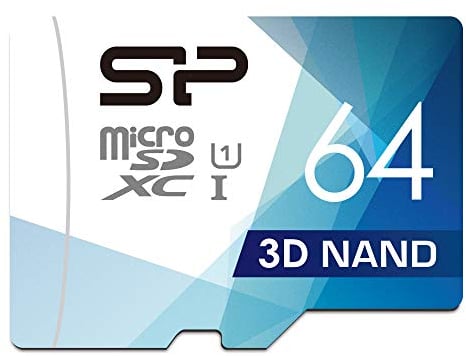Silicon Power (FBE-SU064GBSTXBU1V1GEU) MicroSDHC-Speicherkarte (64 GB)