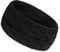 Women Ear Warmer Headband Fleece Lined Winter Warm Knitted Thick Hairband Thermal Headbands Elastic Hair Wrap (Black)