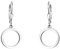 SOFIA MILANI - Damen Ohrringe 925 Silber - Kreis Ohrstecker - 21064