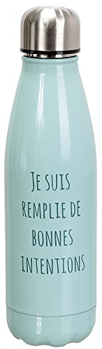 COOK CONCEPT Gourde isotherme 50cl en acier inoxydable Green THERMOS 500ml 4155.1 cm³ Bouchon à vis