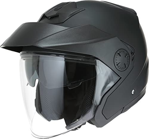 ROCC 270 Solid Jethelm (M (57/58), Schwarz, PWC, DOT, Buckle)