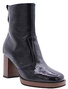 Nero Giardini I205063D Bottines pour femme en peinture, Noir , 41 EU