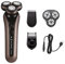 Remington X9 Limitless Men's Electric Shaver (Cordless, Wet & Dry, Rotary, 360° PivotBall, Flexible Shaving Heads, Detail Trimmer, Turbo Mode, USB, 60-Minute Usage, 90-Minute Charge with LED) XR1790