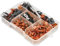 JNNJ 177 Pcs Kit di Bulloni Colorati per Carenatura Moto, Viti di Fissaggio Parabrezza, Kit di Bulloni in Alluminio Antiruggine M6 M5, Set di Viti Universali Con Rondella e Dado per Veicoli(Arancione)