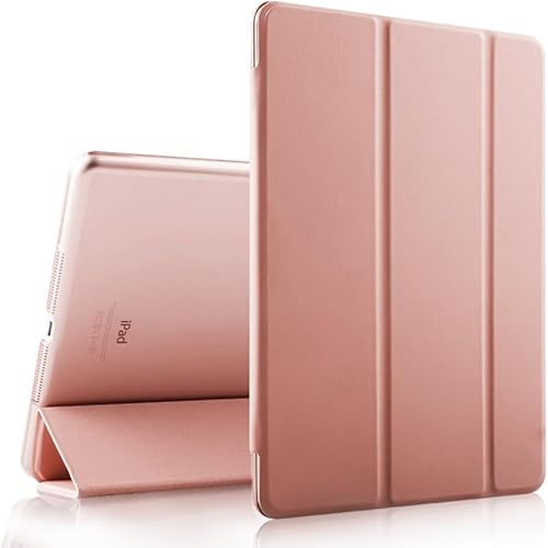 World biz Slim Smart Case for iPad Pro 12.9 (2017/2015), Auto Wake/Sleep Cover (Rose Gold)