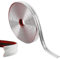 10M Zierleisten Selbstklebend, Flexible Knickleiste PVC Abschlussleiste, Wand Fliesenkante und Eckendekor - Schälen und aufkleben (Silber)