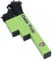 AB Tools HI Vis Green Cable Tie Holder Storage Rack with Magnetic Fixings + 200 Cable Ties