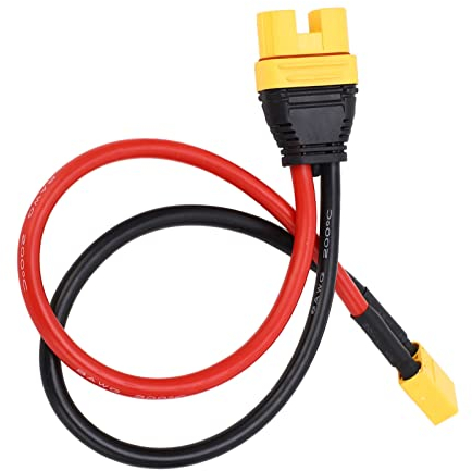 RvSky AS150U-Buchse auf XT90-Stecker-Adapter Mit 8 AWG Silikondraht Für Nahtlose Verbindung Und Konvertierung von Kabeln, Ideal Für Pflanzgefäße, Sky-Dauerladegerät