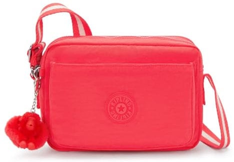 Kipling ABANU M Mittelgroße Umhängetasche, Red (Rot)