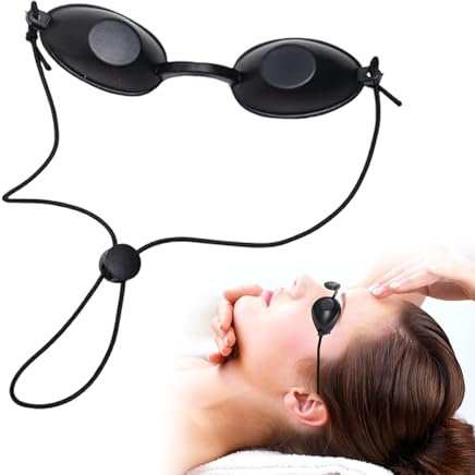 KatyjunIPL UV Schutzbrille, Laser Brille Solarium Brille für Haarentfernung Laserschutzbrille